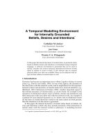 A Temporal Modelling Environment for Internally Grounded Beliefs, Desires and Intentions doc