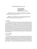 báo cáo khoa học  'lập trình nhúng với vi xử lý avr'