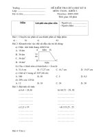 ĐỀ THI GIỮA KỲ II_TOÁN LỚP 5