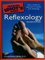 The Complete Idiots Guide to Reflexology pptx