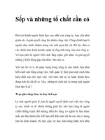Sếp và những tố chất cần có ppsx
