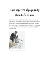 Làm việc với sếp quản lý theo kiểu vi mô doc