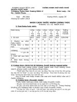 Báo cáo tháng 01+02 Sùng Nhơn 2