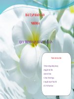 Quy trình sản xuất nấm ăn ppt