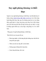 Suy nghĩ phóng khoáng và thiết thực pdf