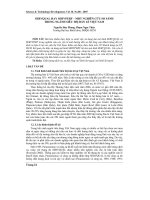 báo cáo nghiên cứu khoa học  servqual hay servperf – một nghiên cứu so sánh trong ngành siêu thị bán lẻ việt nam