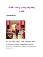 Chiến trường không xa phòng khách docx