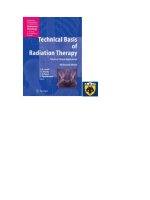 Technical Basis of Radiation Therapy pptx