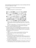 Mot so phuong phap co the ap dung duoc