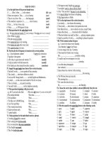 Bai Tap AV 10 Theo SGK Unit 1 doc