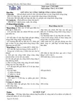 TUẦN 24 - CKTKN - LỚP 4