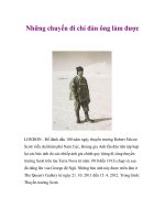 Những chuyến đi chỉ đàn ông làm được pdf