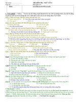 Đề kiêm tra văn 6 tiết 97( thường thôi)