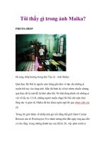 Tôi thấy gì trong ảnh Maika? pdf