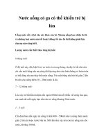 Nước uống có ga có thể khiến trẻ bị lùn ppsx