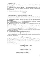 Bài tập Kỹ thuật thiết bị phản ứng chương 1-2 pdf
