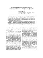 báo cáo khoa học  'nghiên cứu marketing nội bộ nhằm nâng cao năng lực cạnh tranh cho các doanh nghiệp vận tải'