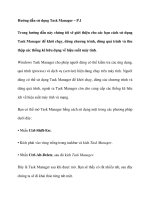 Hướng dẫn sử dụng Task Manager – P.1 pot