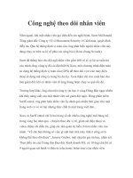 Công nghệ theo dõi nhân viên pdf