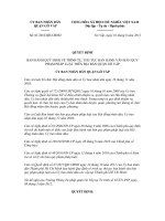 Quyết dịnh số 01/2012/QĐ-UBND pdf