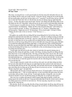 Đặc trưng thể loại truyện ngắn