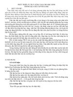 Phát triển tư duy sáng tạo của HS qua việc giải bài tập hóa học