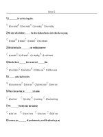 review for the final exam