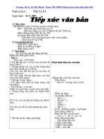 Giáo án Tự chọn NV 6 (cả năm)bám sát