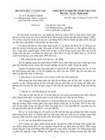 Phương hướng nhiệm vụ tuyển sinh ĐH- CĐ năm 2010