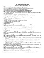 de thi dai hoc- phan csvc di truyen