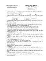 Đề Trắc nghiệm Tổng hợp -12 (11)
