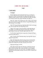 CHIỀU TỐI - HỒ CHÍ MINH