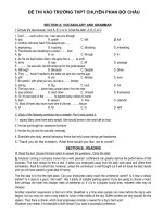 de o thi hsg tieng anh