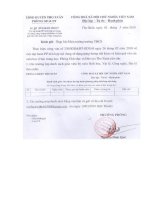 Công văn về tập huấn tiết kiệm năng lượng