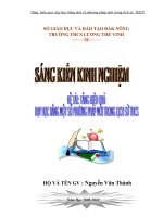 íáng kiến kinh nghiêm môn lịch sử lớp 6 mới