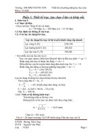 Đồ án Thiết kế mô phỏng động lực học máy