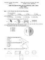 đề thi toán giữa kì 2 lớp 5