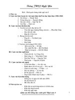 Giáo án bồi dưỡng HS giỏi Văn 8