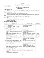 GA âm nhạc lớp 1-5 tuần 26 CKT ( 4 cột )