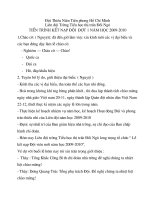 Tiến trình Kết nạp Đội 2009-2010