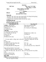 Giáo án tuần 24- lóp 1