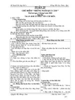 TUẦN 25 - BUỔI 1 (LỚP 4)