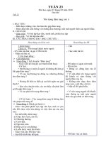 giáo án lớp 3-tuần 23 theo chuẩn, ngắn, dễ sửa.