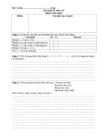 Kiem tra 45'''' ky II