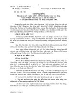 Huong dan so ket 3 nam nam học tap lam theo tam guong dao duc Ho chi Minh