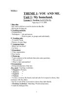 Giao an let''''s learn 4(cuc chuan)