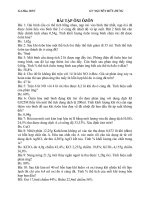 Luyện tập ôxi và ôzôn