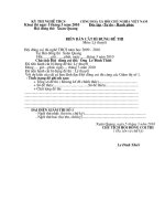 Cac loại bien ban thi nam 2010