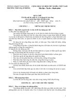 Quy chế chi tiêu nội bộ năm 2010