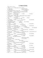 bai tap ve thoi cua dong tu